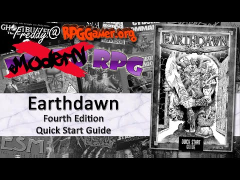 Earthdawn: Fourth Edition: Quick Start Guide (FASA, 2017) | Modern RPG