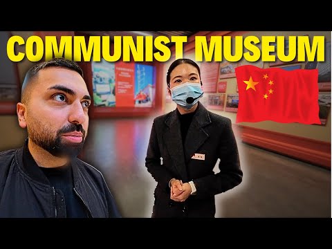 Chinese Girl Shows Me A COMMUNIST Museum (100 Million Members) 🇨🇳