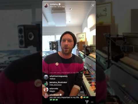 Coldplay - Viva La Vida (Live on Instagram 3/16/2020)
