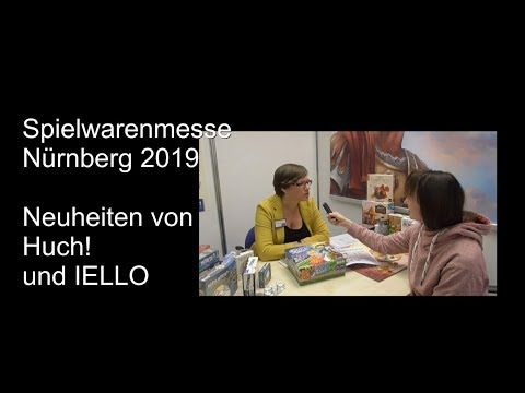 Spielwarenmesse 2019 Nürnberg - Die Neuheiten von Huch! und IELLO - Die Brettspieltester