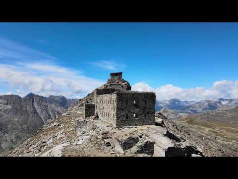 Caserma difensiva del Malamot (Monte Malamot) | Moncenisio | Drone Cinematic 4K