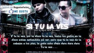 Farruko Ft. Michael - &quot;Si Tu la Ves&quot; con Letra ★New Reggaeton 2012★