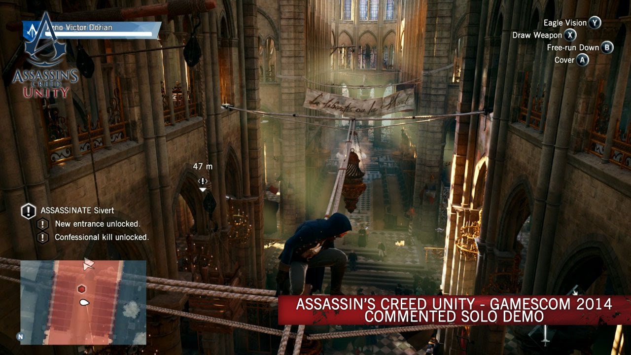 Assassin's Creed: Unity PC specs detailed