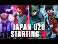 Building The Best Japan U20 World Cup Starting XI | Japan U20 Line Up | Blue Lock Prediction
