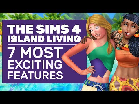 Mermaid Sims, Beach Ghosts And The 7 New The Sims 4: Island Living Features