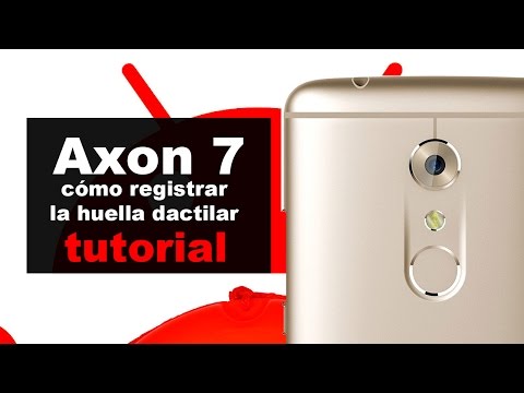ZTE Axon 7: configurar y utilizar el sensor de huella dactilar