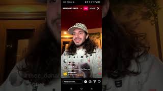 Russ 2024 IG Live - New music 'Drives' snippet | Exposes Fake Streams