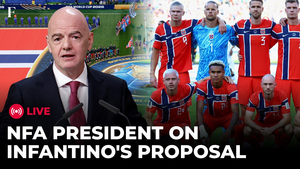LIVE: Norway Football President Holds Press Conference on Infantino's $20B FIFA Plan