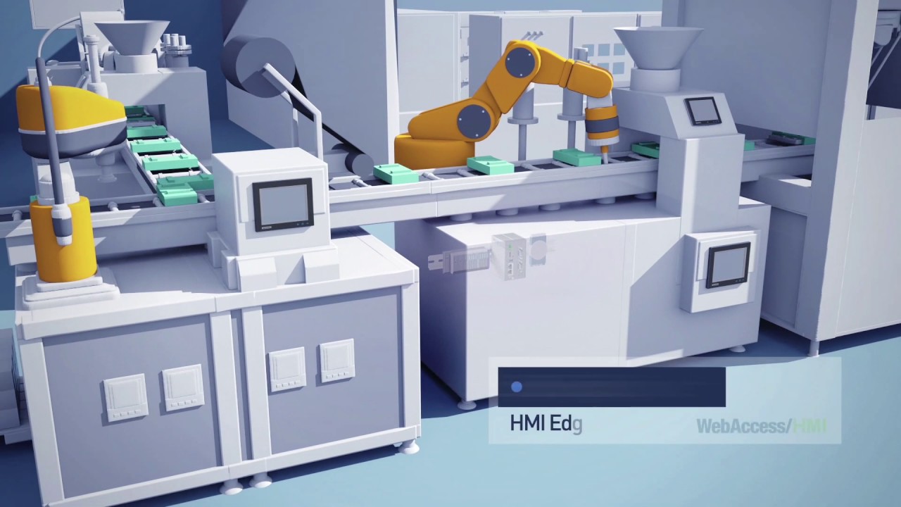 Industrial IoT Edge Gateway for Smart Factory (with intel Logo), Advantech(EN)