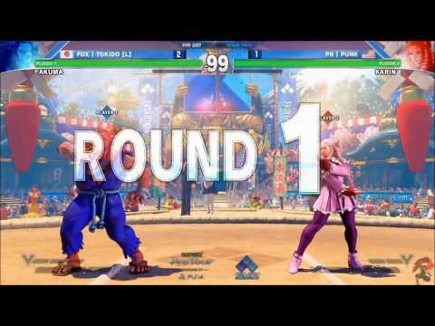 EVO 2017 SFV ➤ Grand Final  Tokido VS Punk