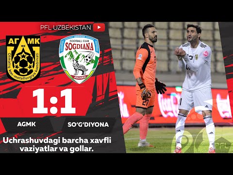 Coca Cola Superliga. 15-tur AGMK — SO'G'DIYONA 1:1