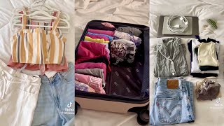 Travel Bag Packing Organizing TikTok Compilation