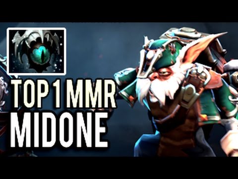 TOP 1 MMR IN THE WORLD MidOne Plays Meepo - 9112 MMR - Dota 2