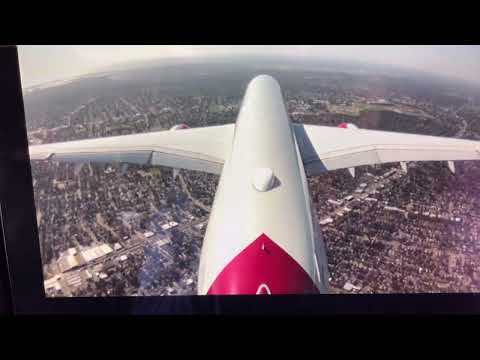 Tail & Forward Views Arriving JFK G VJAM 20 Oct 2022