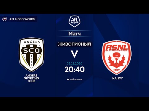AFL20. France. Ligue 2. Day 18. Angers Sporting Club - Nancy