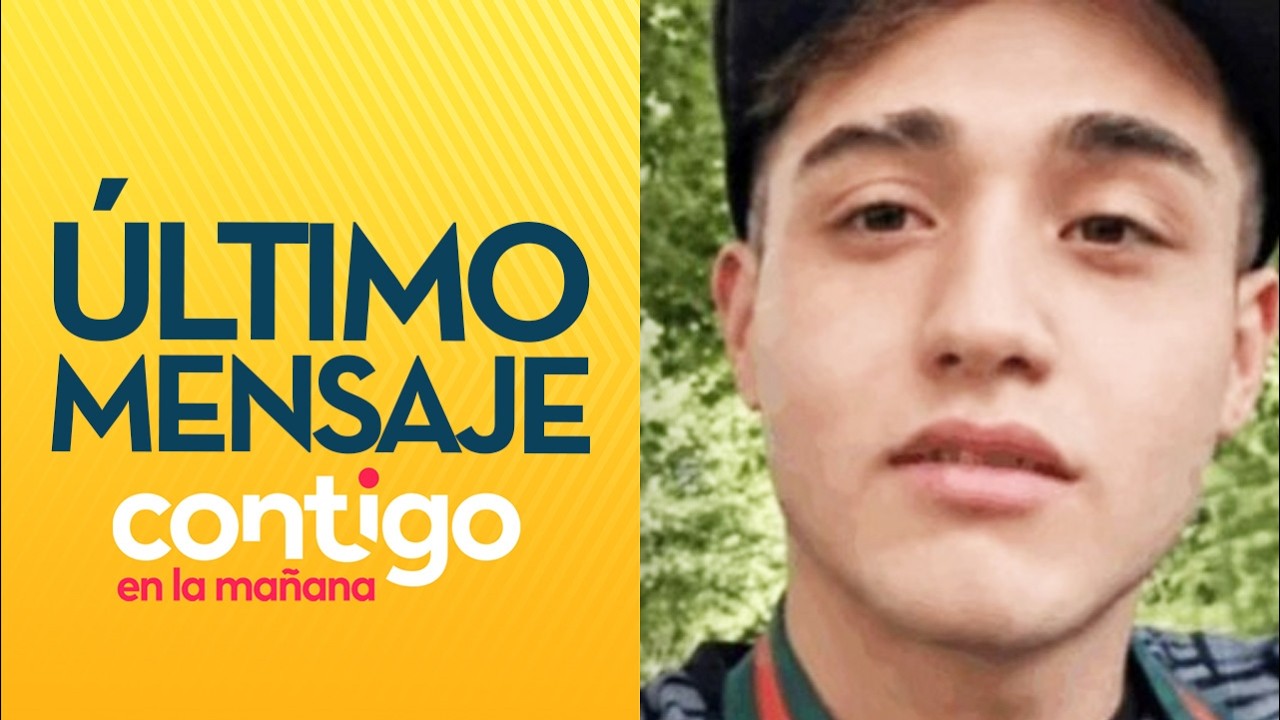 "ESTABA TOMANDO ONCE": El último mensaje de Benjamín Galdamez a su mamá - Contigo en la Mañana