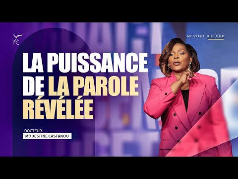 La puissance de la parole révélée - Dr Modestine CASTANOU
