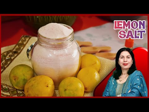 Lemon Salt Recipe | How To Make Lemon Salt At Home | Biba Di Cooking