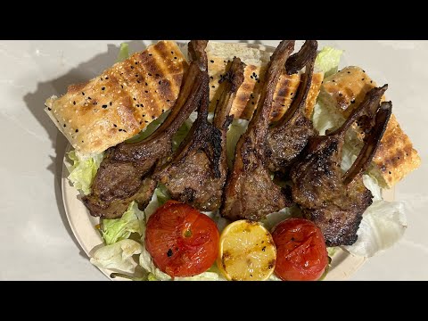 How to make lamb cutlets | Barbecue Lamb cutlets | Mutton cutlets and chops Barbecue