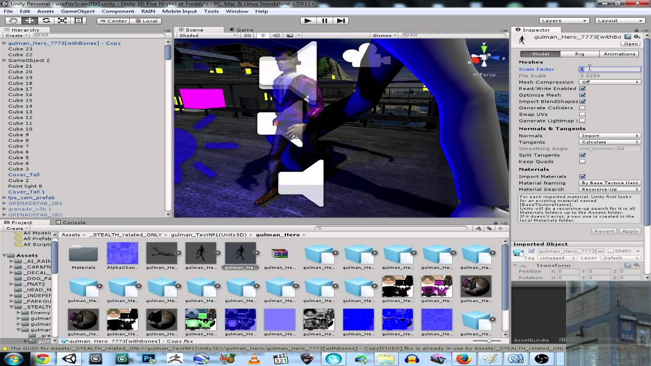 Unity5 File Scale - Questions & Answers - Unity Discussions