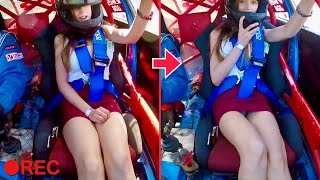 【車内ハプニング】海外美女たちの「車内カメラが捉えた面白映像」パート2 | Funny Car Driving Compilation Part.2