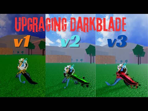 Upgrading my DARKBLADE to v3 in Blox Fruit