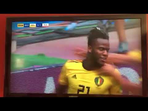 Belgium vs Tunisia Batshuayi Goal