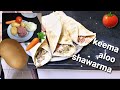 Shawarma recipe at home 🏠 beef keema aloo