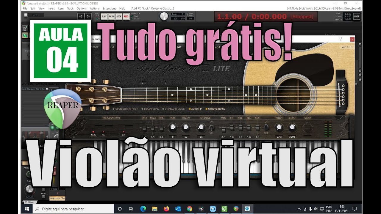 Aprenda a tocar VIOLÃO VIRTUAL