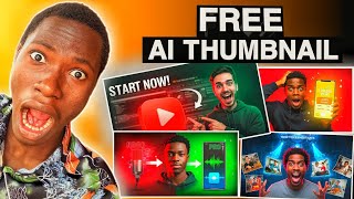 This Free AI Creates Thumbnails Instantly (No skill Needed)
