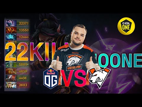 Replay dota2 VP.NoOne Kill22 , Game Play Templar Assassin in ESL One Los Angeles 2020 Online