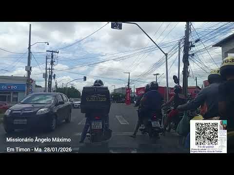 Missionário Ângelo Máximo. Em Timon do Maranhão ano 2006 em 19 de janeiro parte 1