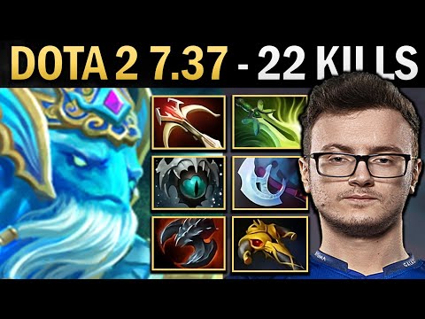 Morphling Gameplay Miracle with 22 Kills and Satanic - Dota 2 7.37