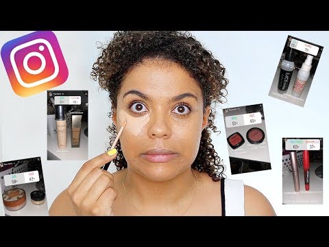 Instagram Picks my Makeup! YOU choose! Video