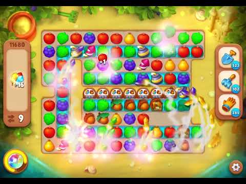 GardenScapes Level 11680 no boosters