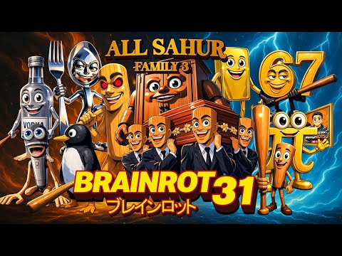 MindRotsu - BRAINROT ANIME OPENING EP31 (Official Music Video) feat. SAHUR FAMILY 3
