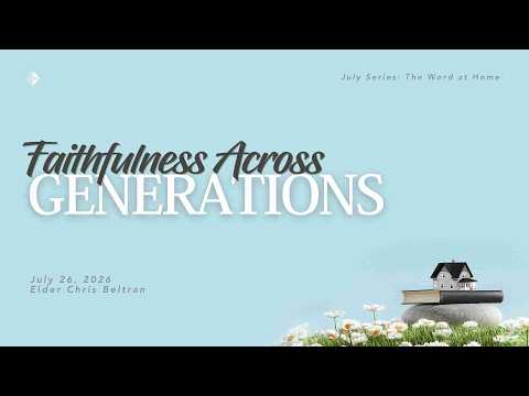 Caloocan Christian Baptist Church [CCBC]