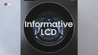 LG 5.0 cu. ft. Mega Capacity Smart Front Load Washer with AI DD® 2.0 Built-In Intelligence & TurboWash® 360° Black Steel WM6700HBA Picture