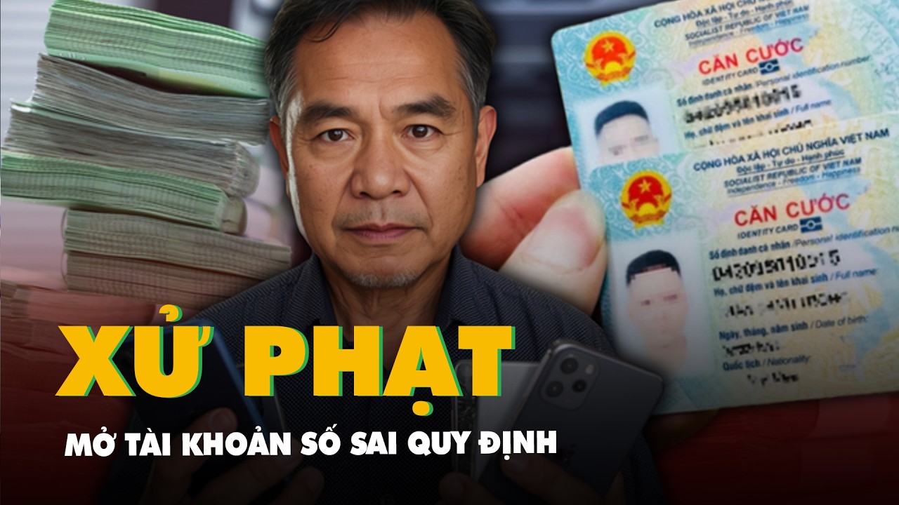 Mở tài khoản số sai quy định sắp tới có thể bị phạt đến 100 triệu đồng?