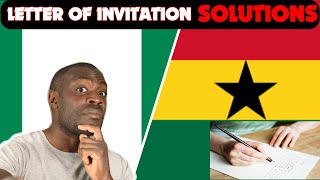 Solutions to Get a A Letter of Invitation to Get a Visa!