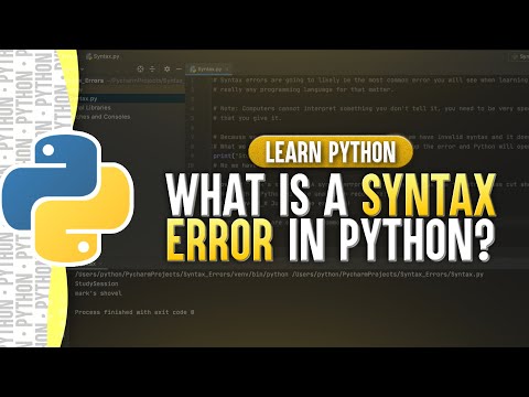 What Is A Syntax Error In Python?