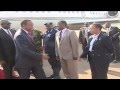 EAC Heads Arrive For Kigali Infrastructure Summit