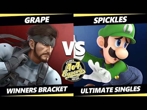 4o4 Smash Night 61 - Grape (Snake) Vs. Spickles (Luigi) SSBU Ultimate Tournament