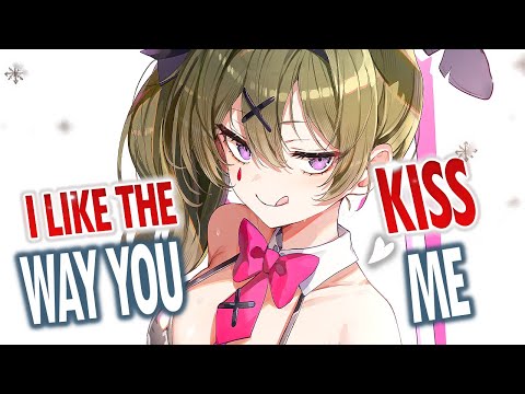 Nightcore - i like the way you kiss me (Female Version) (Lyrics)