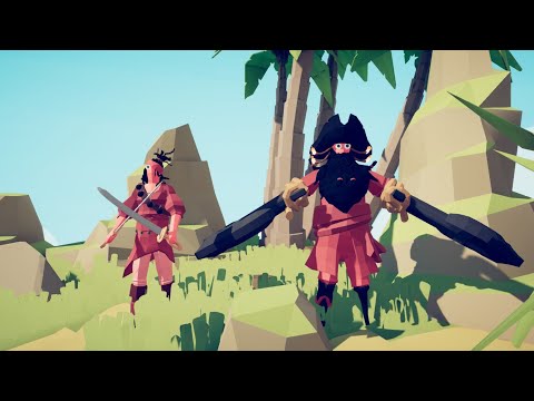 TABS | Blackbeard + Pirate Queen VS Every Unit (Same Price) Part 2/2