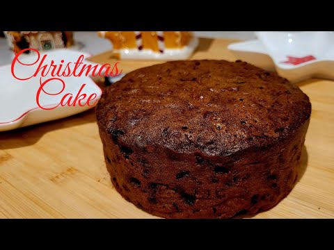 Traditional British 6 Inch Christmas Cake - For Beginners