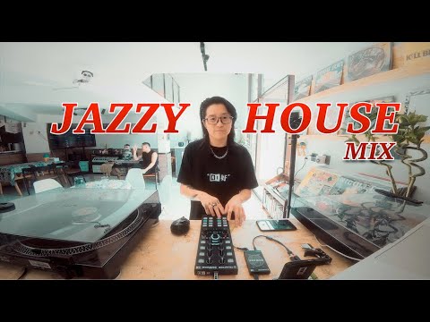 JAZZY HOUSE MIX  丨Play Music in a Coffee and Vinyl Store丨20231010丨LANG DJ SET