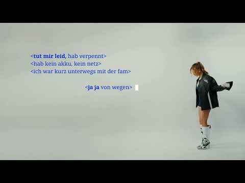 Jetzt schreibst du ihr (Official Video) 