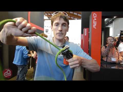 Friedrichshafen Outdoor Fair 2016 - Wild Country Revo belay device.
