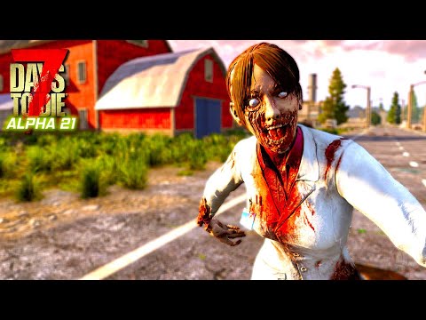 Day Four Survival New Alpha 21 Update | 7 Days To Die Gameplay | Part 4